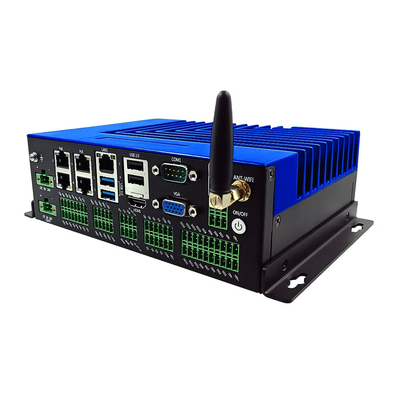 Harga yang pantas 4*POE 24V Power Supply Intel N95 Mini PC Desain Kelas Industri Untuk Pemeriksaan Visual on line