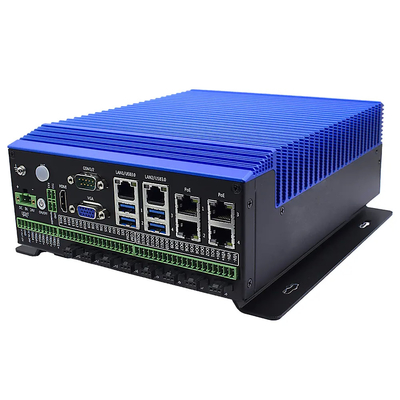 Harga yang pantas Industrial Mini PC dengan Intel 6th dan 8th Gen CPU 4 * POE dan Inspeksi Visual on line