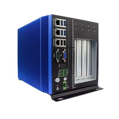 Harga yang pantas PC Mini Industri dengan 3 Port LAN dan 2 RS232 dan 4 Port USB 3.0 untuk Jaringan on line