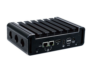 Professional Fanless Industrial Mini PC Dengan CPU I3 6100U Dan DP Port