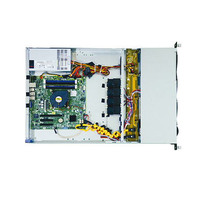 Industrial 2*2.5 SSD Mini PC Server dengan 1*LAN Management Interface dan 1*PCIE-E 3.0X8 Slot Intel Xeon CPU