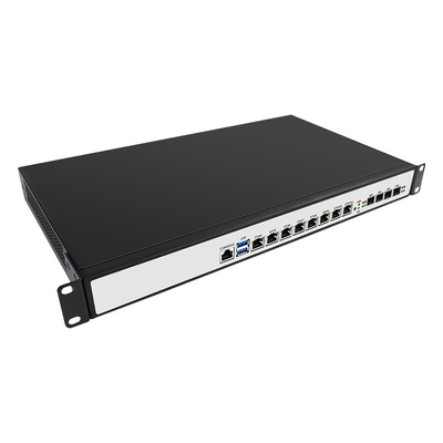 100 - 240V AC Powered Industrial Mini PC dengan 2xDDR4 Core I3 I5 I7 Prosesor