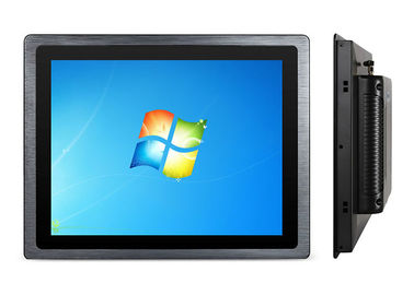 Harga yang pantas 10.4 Inch Panel Sentuh Sentuh PC Depan Tahan Air IP65 Kecerahan Tinggi on line