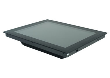 Harga yang pantas 15 Inch Monitor Layar Sentuh Kapasitif Panel Depan IP65 Waterproof VGA HDMI DVI RJ45 on line
