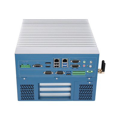 Kompakt dan Rugged Industrial Edge Computer Mini PC Intel i3 i5 i7 dengan WiFi Windows 10 Linux