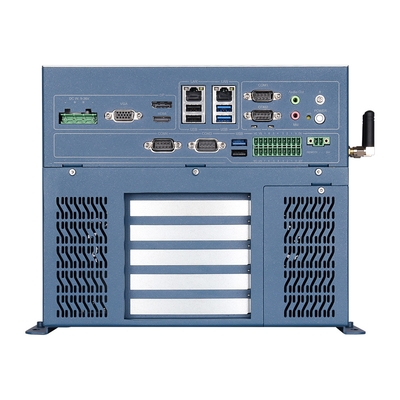 Harga yang pantas Sasis Aluminium Pc Mini Kelas Industri Alder Lake-S Seri I3 I5 I7 I9 12th 4 * COM Rs232 Rs485 PCIE X16 X4 32BIT PCI Komputer Mini on line