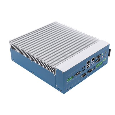 Harga yang pantas Integrasi yang mulus tanpa kipas industri mini PC 1 * DP output sinyal sirkuit pendek tegangan kerja on line