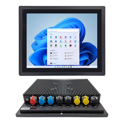 Harga yang pantas 128G SSD dan 50000Hours Panel Life IP65 Touch Panel PC untuk Aplikasi Industri on line