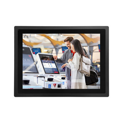 Industrial Grade Resistive Capacitive Touch Monitor 15 Inch Ukuran Mainboard Berkinerja Tinggi