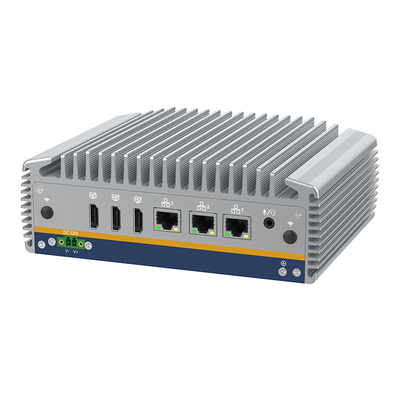 Harga yang pantas Intel UHD Graphics Industrial Mini PC 3*HDMI Display Port DC 12V Tegangan Kerja untuk Aplikasi Industri on line