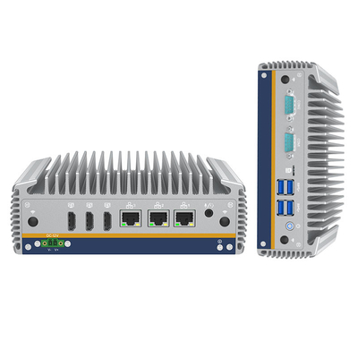 Harga yang pantas Industrial Fanless Mini PC Efisiensi yang tak tertandingi dengan Intel UHD Graphics dan All Aluminium Body Support WIN10/WIN11/Linux on line