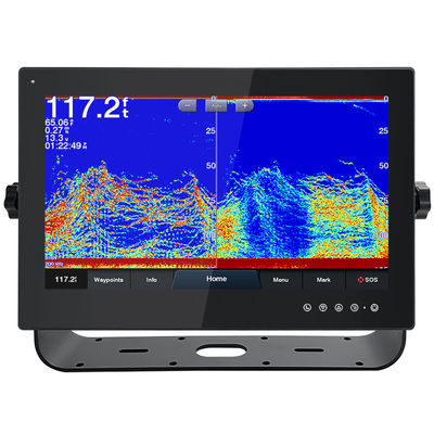 18.5 Inch Screen Kedua 1500 Nits PCAP Touch Marine Monitor Dengan Screen Protector Cover Untuk Garmin