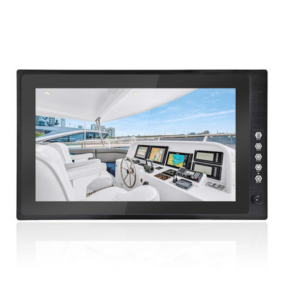15.6 Inch IP65 Waterproof Monitor Industrial Projected Capacitive Touch Sreen Optical Bonding LCD 1000 Nits Displays dengan Anti Glare