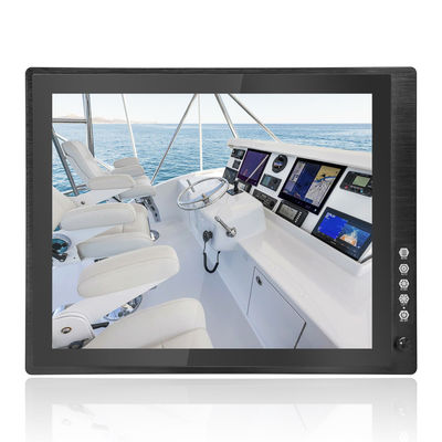 Harga yang pantas 19 Inch Industrial Display 1000 Nits Cahaya Matahari Membaca DC 9V - 36V Touch Screen Monitor Dengan Sensor Cahaya on line