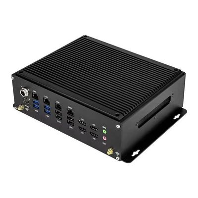 Memori 32GB PC tanpa kipas Ideal untuk Otomasi Industri 14 X GPIO 7 Input