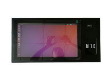 Widescreen 15.6 Inch Panel Sentuh Industri PC RFID QR Corde Scanner 3G Tersedia