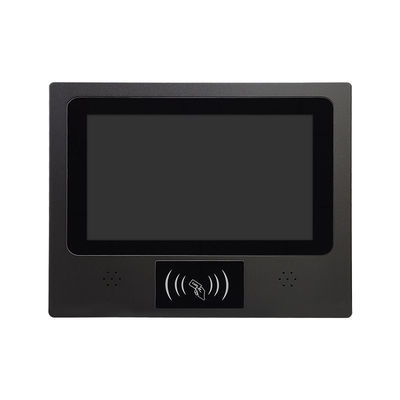 Harga yang pantas 10.1 inci capacitive touch komputer industri 2 RS232 2 RS485 dengan RFID dan speaker on line