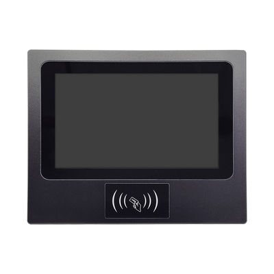 Harga yang pantas 10.1 inci Capacitive Touch Screen Core J4125 Prosesor 4GB 128GB RFID Industrial Control Komputer all-in-one on line