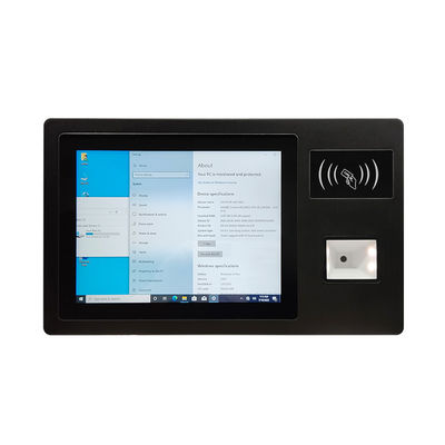 Harga yang pantas 10.4 Inci Capacitive Touch Display Celeron J4125 Prosesor 4GB 128GB RFID Card Reader And QR Code Industrial All-in-one PC on line