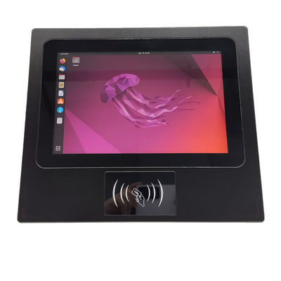 Harga yang pantas 12.1 inci Capacitive Touch All-in-One Panel PC Dengan Dual-Frequency RFID, Resolusi 1024×768, Intel Celeron J4125 Prosesor on line