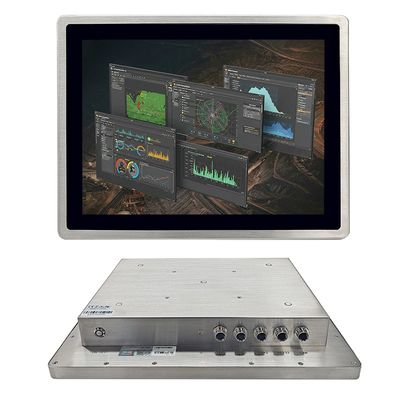 Harga yang pantas Komputer Tablet Rugged All In One IP69K Waterproof Optical Bonding Touch Screen 15 Inch Intel Celeron J4125 8GB DDR4 128GB SSD on line