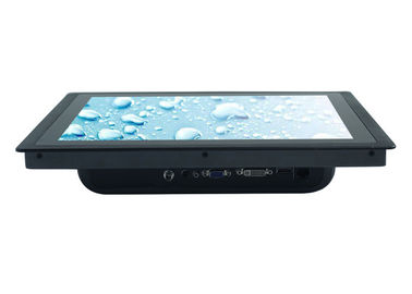 Harga yang pantas Flat Panel IP65 Depan 15 Inch 4/3 Tampilan Layar Sentuh Monitor 12V Dengan Sarung Tangan on line