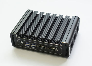 Harga yang pantas Tanpa kipas PC Industri Mini PC PC I5-6200U Prosesor 4GB DDR4 64GB SSD 2 Port LAN on line