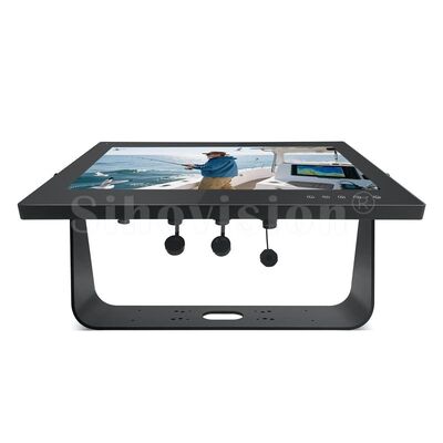 Harga yang pantas Monitor Sentuh Tahan Air dengan Kecerahan 1500 Nits IP67 Tahan Air dan Monitor Layar Sentuh LCD Industri Full HD 1920x1080 on line