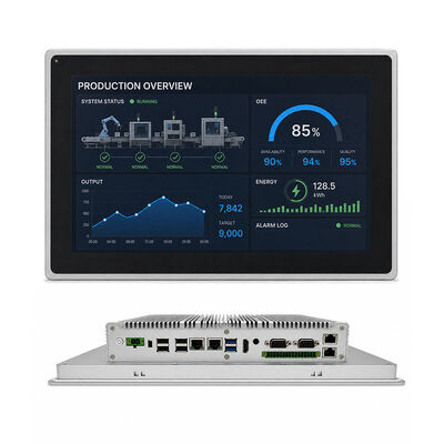 Harga yang pantas PC Panel Sentuh Tertanam dengan Kecerahan 1000 Nits, Peringkat IP65 Depan, dan Antarmuka Multi-Sentuh untuk Aplikasi Industri on line