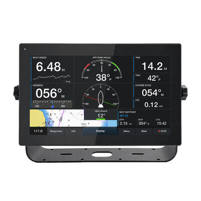 Harga yang pantas Monitor Laut 1500 Nits Kecerahan Tahan Air IP67 Layar Sentuh Kapasitif 10 Titik untuk Tampilan Eksternal Garmin GPSMAP on line