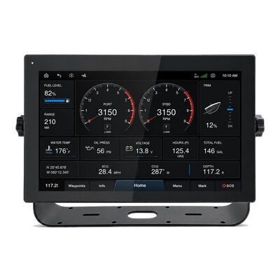 Harga yang pantas 1500 Nits Brightness IP67 Waterproof Marine Monitor with 10 Points Capacitive Touch for Marine Environments on line