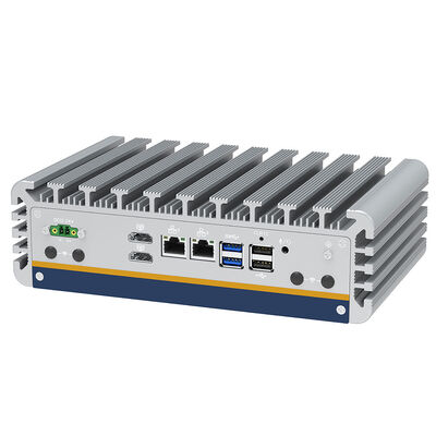 Harga yang pantas AMD Ryzen Embedded R2314 Industrial Mini PC dengan 64 GB RAM dan SSD + HDD Storage untuk Otomasi Industri on line