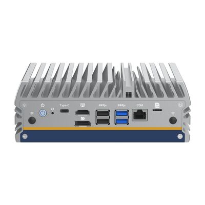 Harga yang pantas PC Mini Industri 12V DC dengan Grafis Intel Iris Xe dan RAM DDR5 4800MHz 2x untuk Lingkungan Keras on line