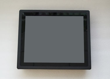 Harga yang pantas 17 Inch 3MM Bezel Depan Monitor Kecerahan Tinggi Monitor Layar Sentuh Industri Dengan Kipas on line