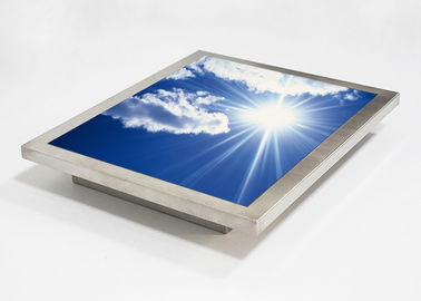 17 Inch 1000 Nits Luar Ruangan Kecerahan Tinggi Stainless Steel Komputer IP67 Tahan Air Penuh