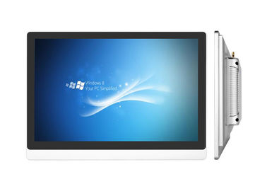 Harga yang pantas Perak Depan IP65 Waterproof Dustproof 21.5 '' Resolusi HD Layar Sentuh Industri PC Untuk Pabrik on line