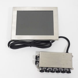 IP65 Waterproof 304 Stainless Steel Panel PC 10.4 Inch Dengan 2m Break Out Box