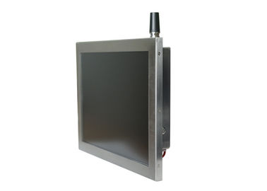 Core I5 ​​Cpu Layar Sentuh Industri Pc1000 Nits Stainless Steel 15 Inch 1024 * 768