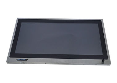 Stainless Steel Industrial Capacitive Touch Monitor 27'' 1000 Nits Dimmer Adjustable