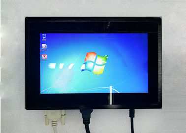7 Inch 1000 Nits Monitor Sentuh Kapasitif 1024 * 600 Resolusi RS232 Untuk Sentuhan