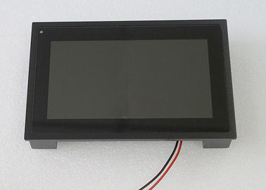 Buka Layar Monitor Layar Sentuh Kapasitif Bingkai 7 Inch 12V Interface Molex 1500 Nits