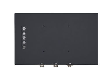 1000 Nits Kuat Monitor Layar Sentuh LCD IP67 All Metal Enclosure 13,3 Inch