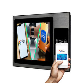 1024 * 768 10.4 Inch Fanless PCAP Panel Pc Kiosk Dengan NFC
