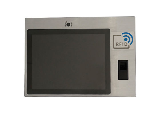 Harga yang pantas Kamera 2MP Pembaca RFID 125KHz Intel AC7260HMW IoT Panel PC on line