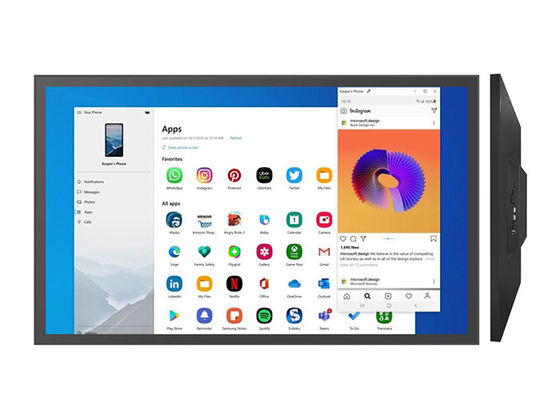 Harga yang pantas 27 Inch 36W Aluminium Alloy Industrial Android Tablet Anti Silau on line