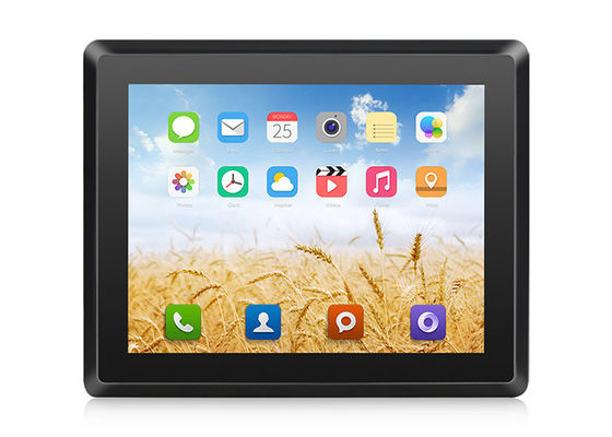 Harga yang pantas 12in Android 10.1 1024x768 Tablet Panel Depan Industri IP65 RK3288 on line
