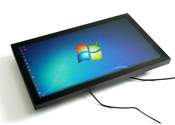 Harga yang pantas 1000nits 3840 × 2160 Layar LCD yang Dapat Dibaca Sinar Matahari 32 '' Ikatan Optik RS232 on line