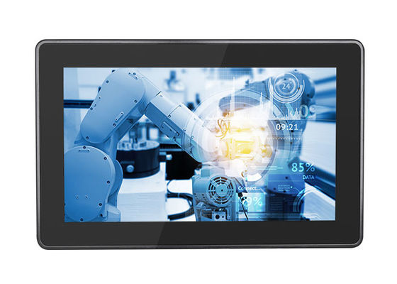 Harga yang pantas 11.6 Inch AC240V Industrial Lcd Monitor IP65 Waterproof Rubber Seal FCC on line