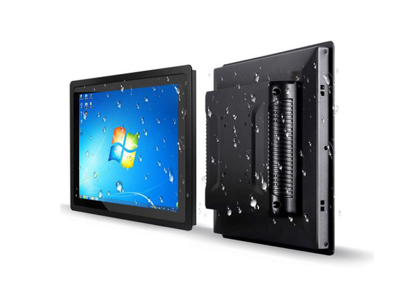Harga yang pantas 32G SSD 15 Inch Industrial Embedded Computer 1024x768 Panel Sentuh Industri Pc on line