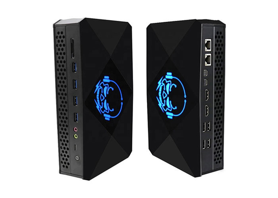 Harga yang pantas 8M Cache 14nm Nuc Industri Mini PC PXE Win10 Pro I7 8709G Core on line